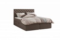 Cleo boxspring ágy 1.kép barna